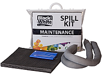 Переносной комплект для ликвидации любых разливов на защелке на 20 литров