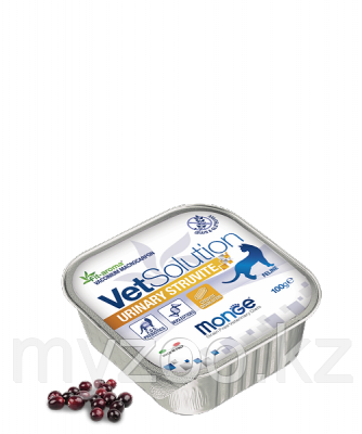 Monge VetSolution Urinary Struvite паштет для кошек при струвитных камнях,100гр
