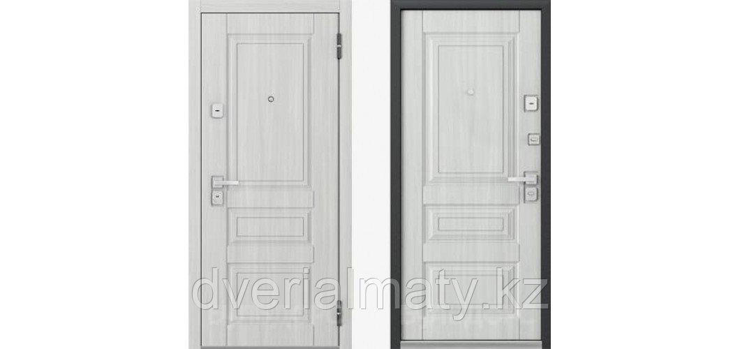 Металлическая дверь Бульдорс 45 P-1 Дуб крем 960, фото 1