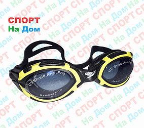 Очки для плавания Speedo (с затычками для ушей, цвет черный)