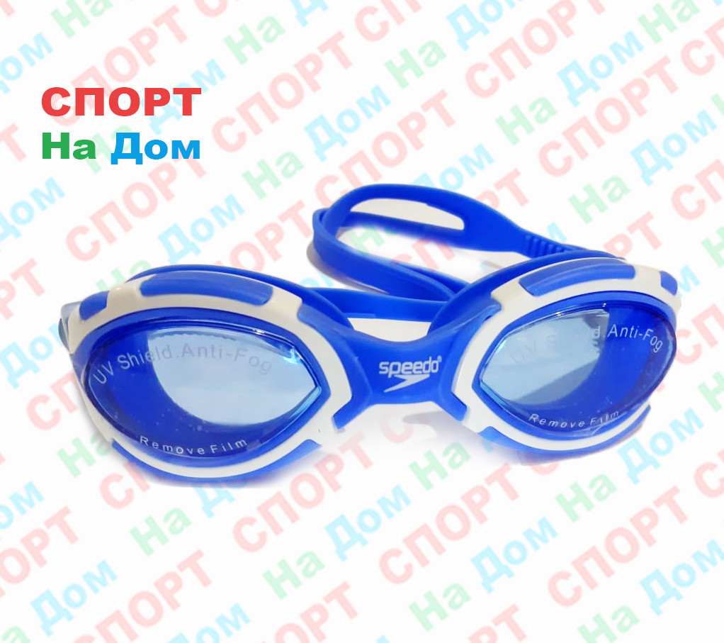 Очки для плавания Speedo (цвет синий) - фото 2 - id-p70201129