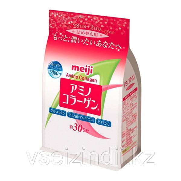 Амино Коллаген + Глюкозамин (рыбий коллаген), Meiji, 214 гр на 30 дней.