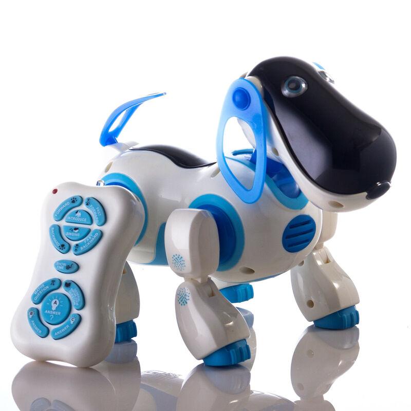 Интерактивная развивающая игрушка собака Ки-Ки с пультом ДУ модель 2089
