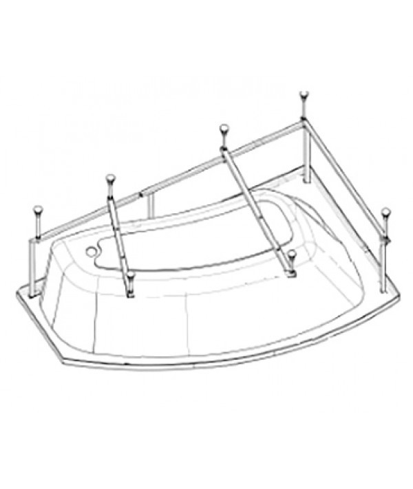 JIKA МОНТАЖ КОМПЛЕКТ К А/В GENEVE 150X100	2967550000001