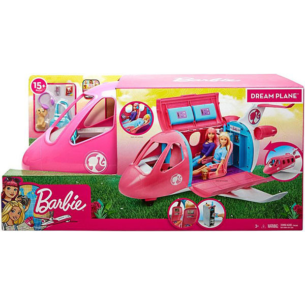 Barbie Игровой набор "Самолет мечты", Барби