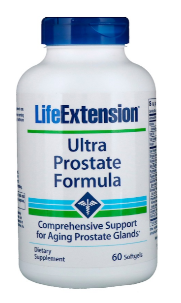 Life Extension, Ultra Prostate Formula, комплекс для поддержки простаты, 60 мягких таблеток