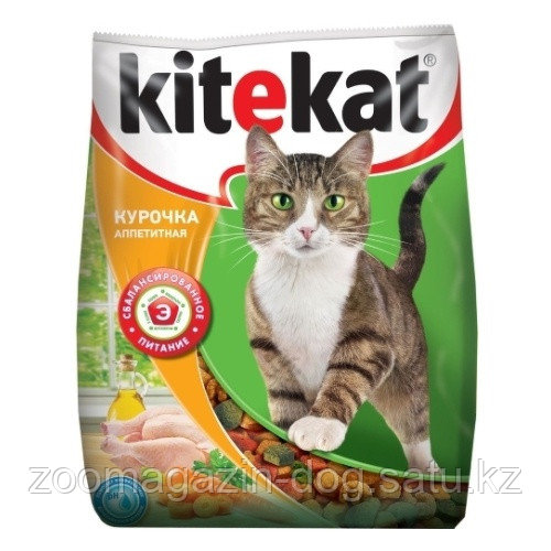 Kitekat Курочка Аппетитная для взрослых кошек,1.9 кг