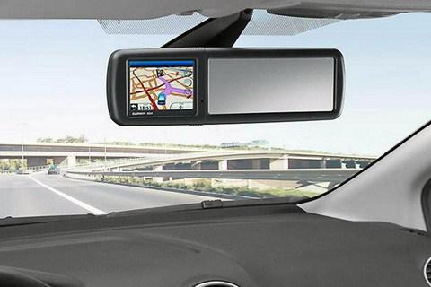 Зеркало заднего вида с GPS-навигатором и громкой связью - фото 2 - id-p70216153
