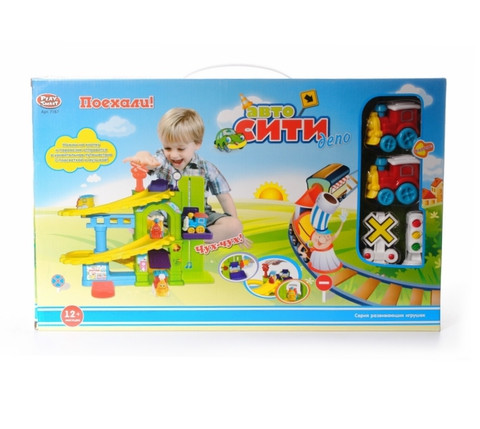 Детский игровой набор "Play Smart" Автосити Депо - фото 2 - id-p70216272