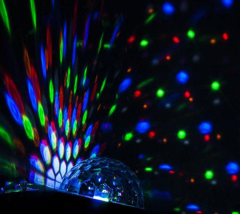 Сфера светодиодная для цветомузыки Crystal Magic Ball Light - фото 5 - id-p70216409