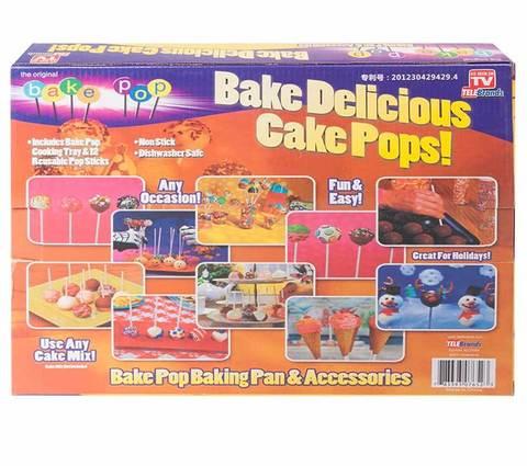 Форма для выпечки пирожного на палочках Bake Pop NJ07004 - фото 5 - id-p70216906