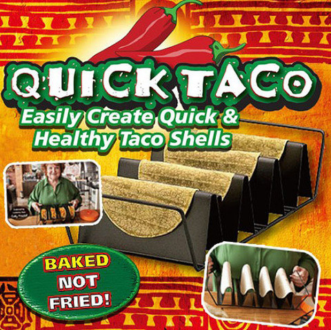 Подставка-форма для приготовления тако Quick Taco