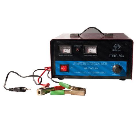 Зарядное устройство для автомобильных аккумуляторов HUAN QIU HYKC-50A - фото 2 - id-p70217139