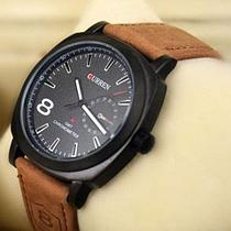 Часы наручные мужские реплика Curren Chronometer GMT-8