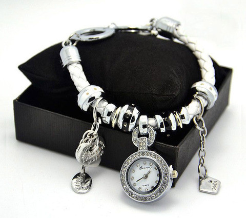 Часы-подвеска с браслетом в стиле PANDORA - фото 1 - id-p70217315