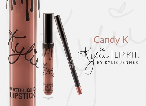 Жидкая матовая помада + карандаш KYLIE Lip Kit от Кайли Дженнер (Love Bite) - фото 10 - id-p70217600