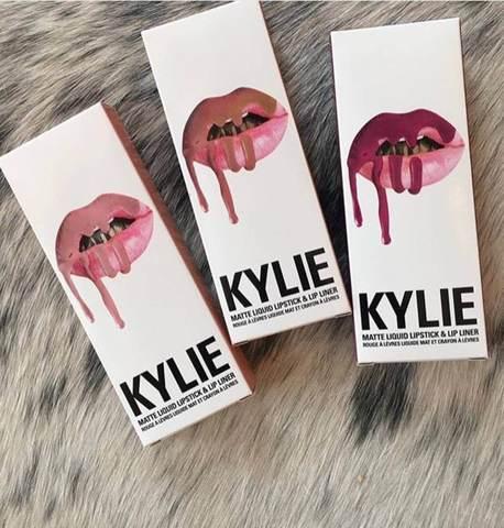 Жидкая матовая помада + карандаш KYLIE Lip Kit от Кайли Дженнер (Dolce K) - фото 5 - id-p70217615