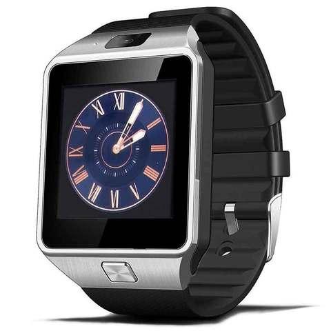 Умные часы [Smart Watch] с SIM-картой и камерой DZ09 (Титановый с черным) - фото 3 - id-p70217865