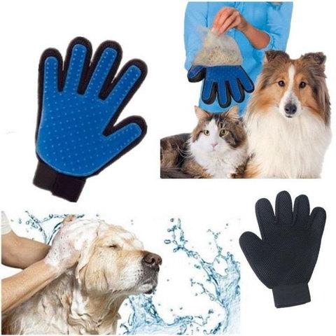 Перчатка для вычесывания шерсти домашних животных True Touch - фото 1 - id-p70218151