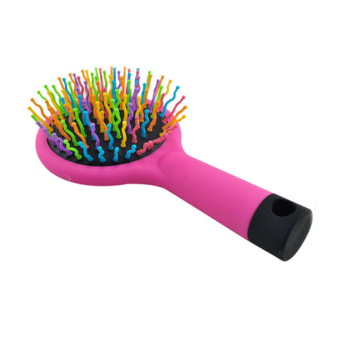 Расческа массажная для придания объема Eyecandy Rainbow Volume Brush [Medium] (Фиолетовый) - фото 1 - id-p70218157