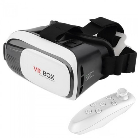 Очки виртуальной реальности VR BOX 2.0 [+ беспроводной пульт управления] - фото 2 - id-p70218204