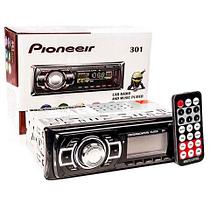 Автомагнитола с пультом управления Pioneeir [USB, MP3, AUX, RCA, FM; 4х50 Вт] (301)