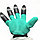 Перчатки садовые с когтями Garden Genie Gloves 4 в 1, фото 2