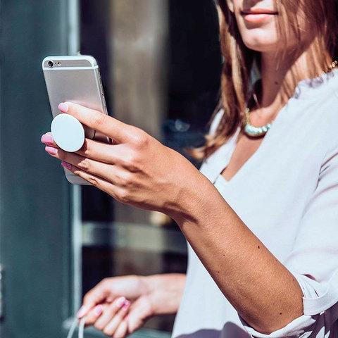 Подставка-держатель для смартфона PopSockets [ПопСокетс] UNIPHA (Розовый) - фото 6 - id-p70219242