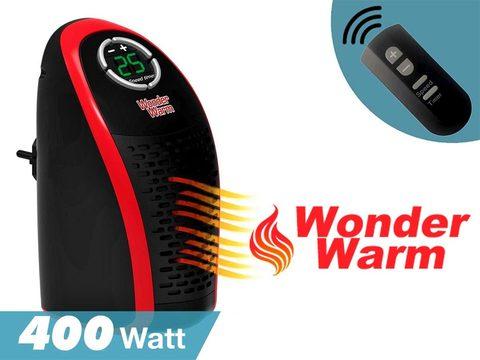 Обогреватель портативный с LCD-дисплеем и пультом д/у Wonder Warm - фото 1 - id-p70219430