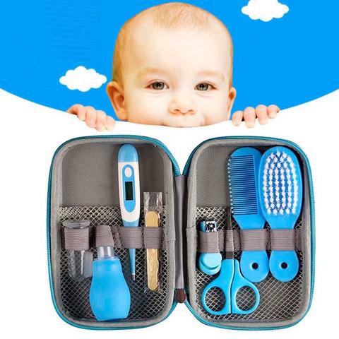 Набор для ухода за ребенком Baby Care Kit [9 предметов] (Розовый) - фото 2 - id-p70220113