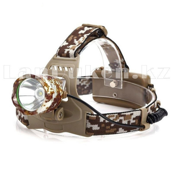 Налобный фонарь светодиодный Multi-function headlights 160 3 режима (camouflage) - фото 5 - id-p70226658