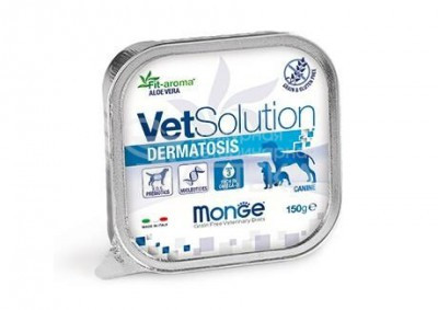 Monge Dog Vetsolution Dermatosis, Монже для собак при аллергии, ламистр 150гр.