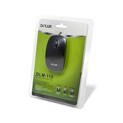 Мышь Delux DLM-110OUB, фото 2