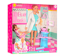 Кукла Defa Lusy Стоматолог/ кукла доктор/ игровой набор стоматолога