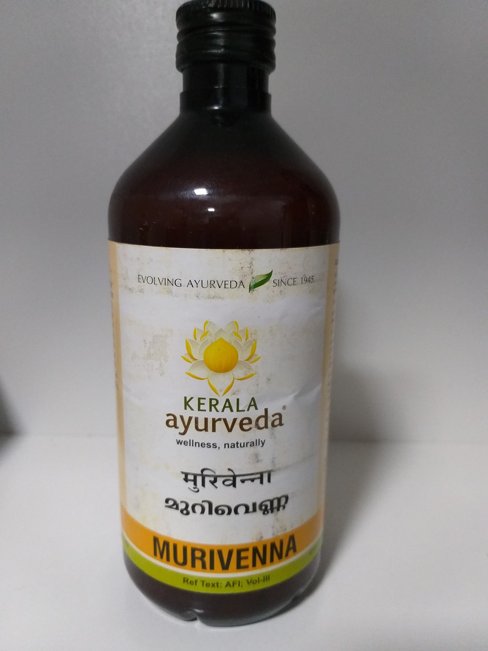Массажное масло  Муривенна, 450 мл, Murivenna Thailam, Kerala Ayurveda, фото 1