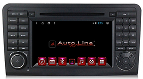 ANDROID 8.1.0 Mercedes Ml 164, Gl X164 2005-2012г. 100 HD ЭКРАН 1024-600 ПРОЦЕССОР 4 ЯДРА (QUAD CORE)