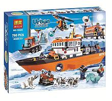 Конструктор лего Bela 10443 City Арктический ледокол аналог Lego 60062