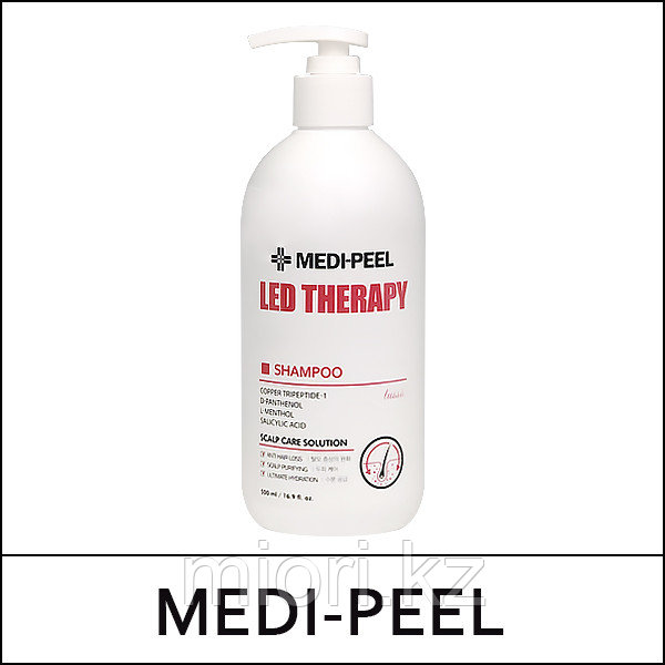Укрепляющий шампунь с пептидами MEDI-PEEL LED Therapy Shampoo