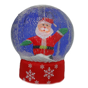 Надувная фигура "Дед мороз в шаре" 60 сантиметров