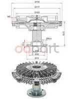 Вискомуфта ISUZU ELF NMR85 07- 4JJ1