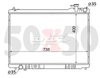 Радиатор NISSAN SKYLINE V35 04- STAGEA M35 04- INFINITI G35 01-