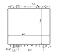 Радиатор MAZDA BONGO FRIENDEE 95- WL