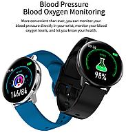 Cмарт часы тонометр + кардио браслет здоровья Smartwatch td2 - Давление, ватсап, шаги, пульс. смарт тонометр, фото 1
