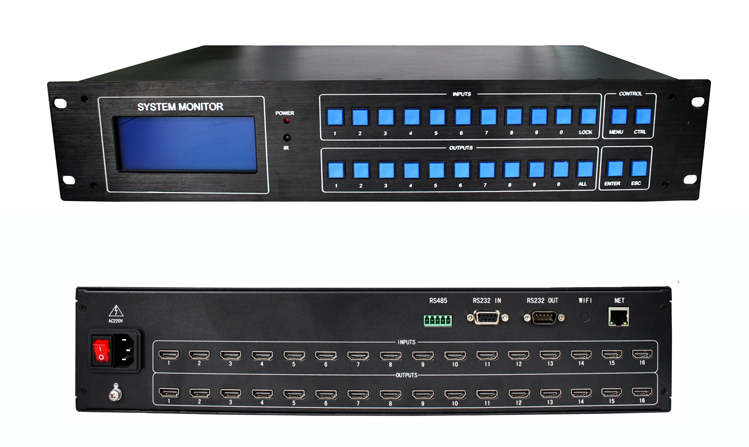 Матричный коммутатор HDMI WHD SX-MX16
