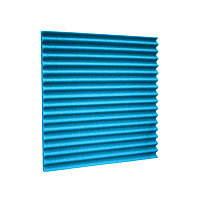 Акустический поролон Волна Голубой