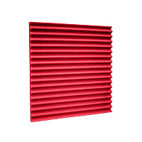 Акустический поролон Волна Красный