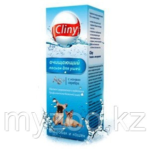 Cliny, Клини Лосьон для ушей очищающий для собак и кошек, фл. 50мл
