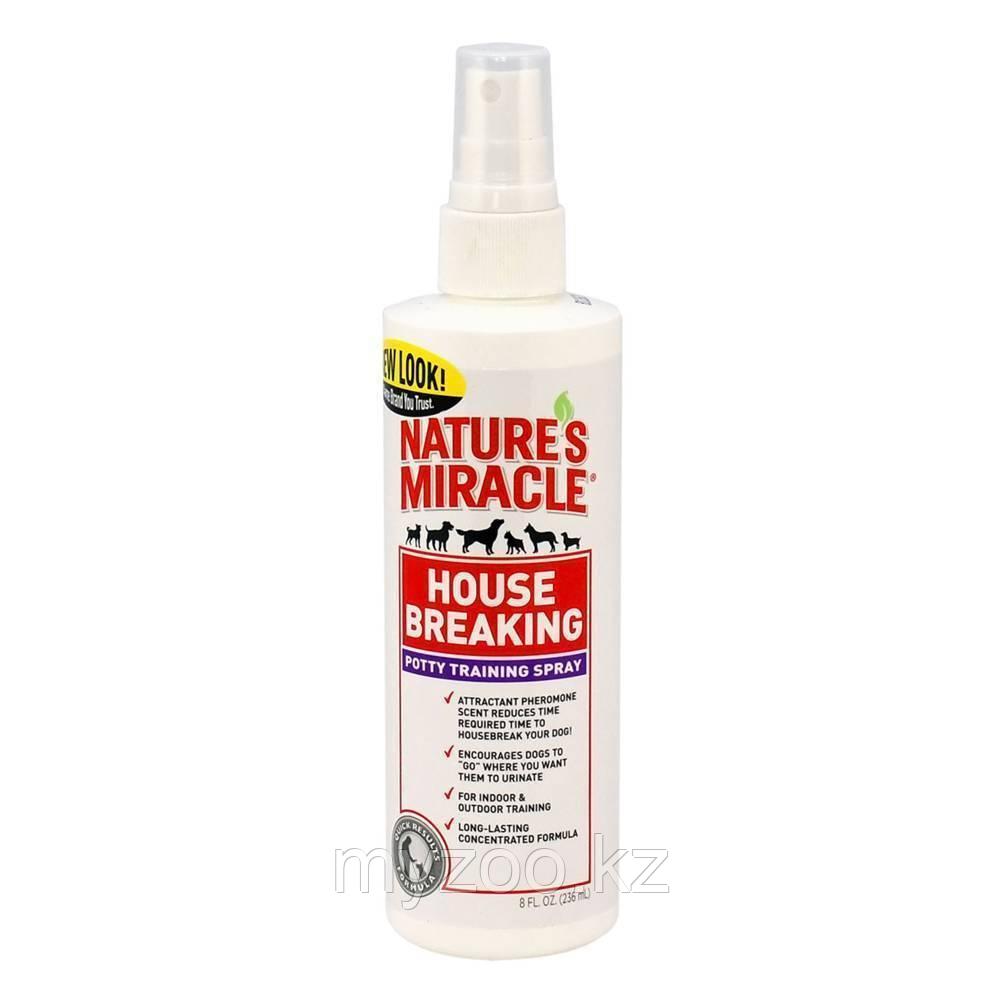 8 в 1 Спрей для приучения к туалету собак 236 мл Natures Miracle