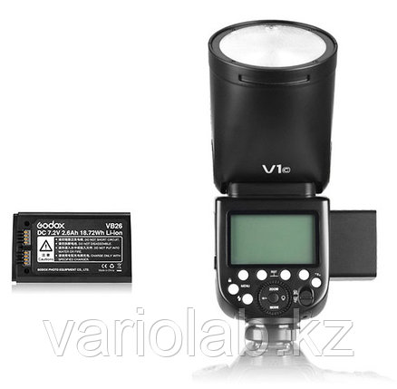 Аккумулятор Godox VB26 для вспышек серии V1, AD100Pro, 860III, фото 2