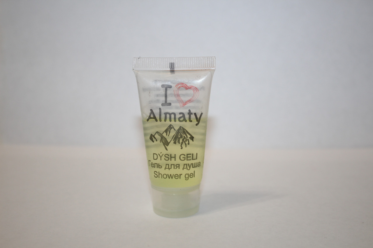 Гель для душа тюбик серия I Love Almaty 20 мл